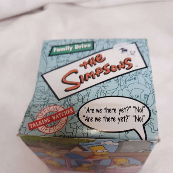 Simpsons Talking Watch TheFamily Drive 2002 Burger King Watch - Picture 2 of 8